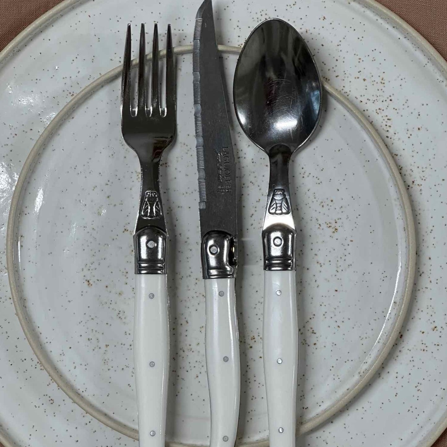 6 Piece Dinner Set - Wheel thrown