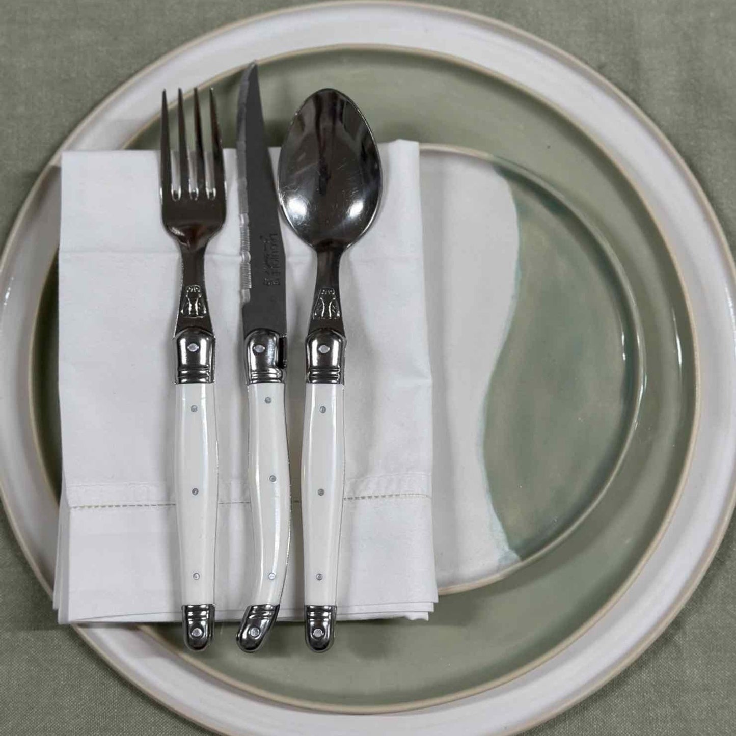 6 Piece Dinner Set - Wheel thrown