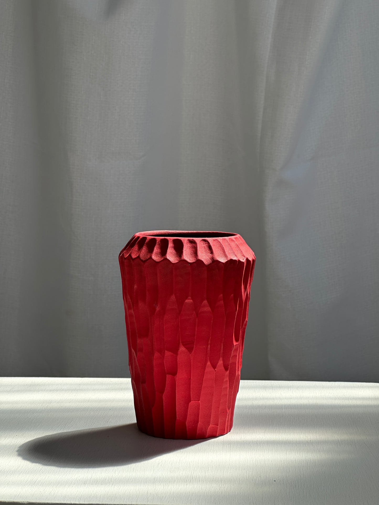 RED VASE - Large