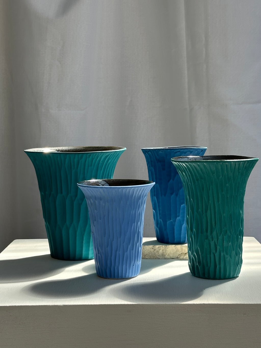 TURQUOISE VASE - Large