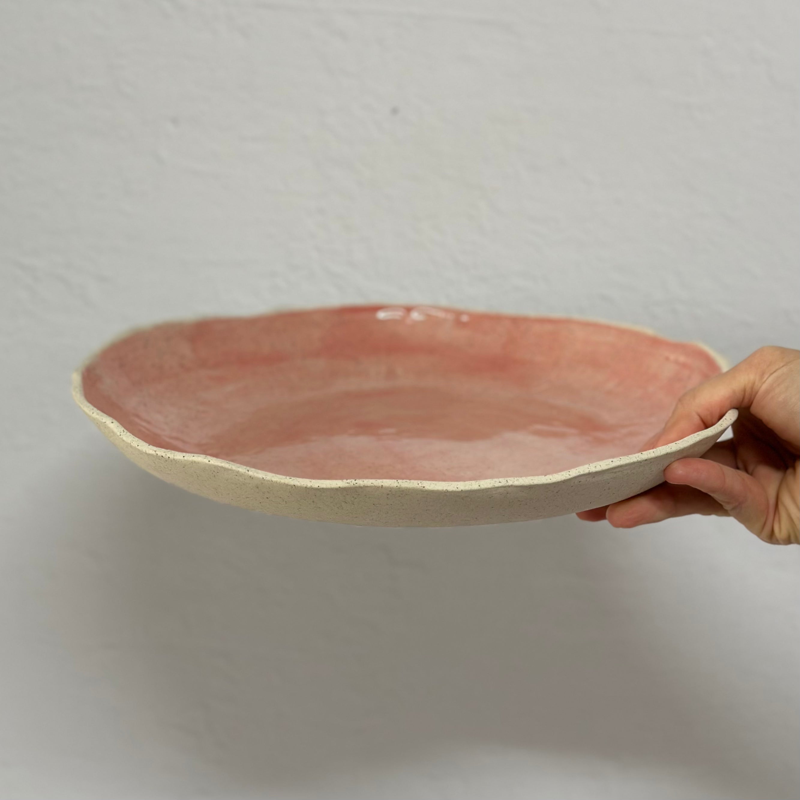Large Salad / Serving Bowl - Hand built